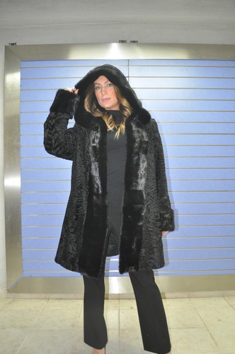 Cappotto pelliccia swakara - cappotto,