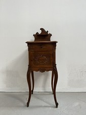 Comodino Rocaille Provenzale Noce