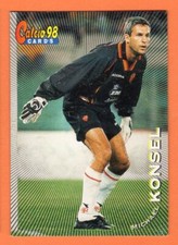 PANINI CALCIO CARDS 98 N° 35 MICHAEL KONSEL ROMA   (AJO')
