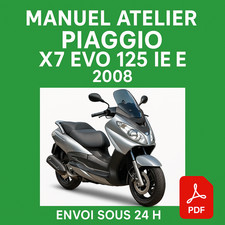 Manuel Atelier Piaggio X7 EVO