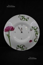 Orologio In Ceramica Bianco Viva Italy Diametro 38cm