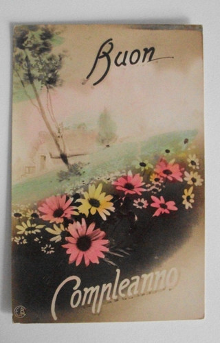 Cartolina vintage non - vintage,