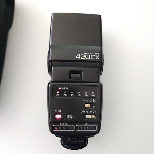 Canon speedlite 420ex flash - canon,