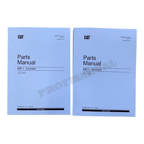 Catalogo ricambi escavatore