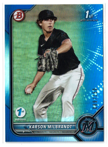 2022 bowman draft 1 - 1°,