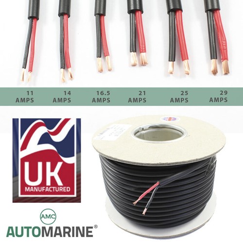 Twin core cavo pvc 12v - 2,
