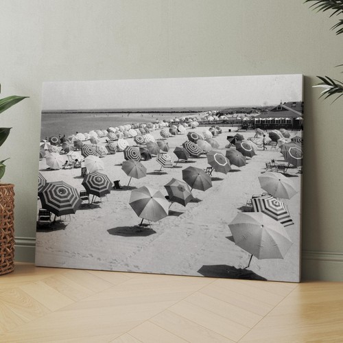 Ombrelloni spiaggia vintage - da,