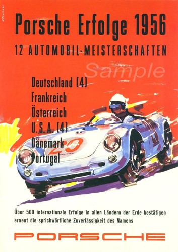 Poster stampa porsche - stampa,