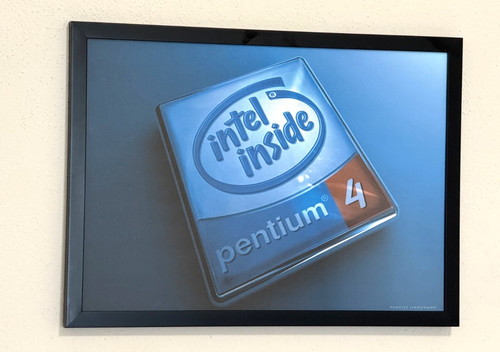 Frame quadro decorativo intel - frame,