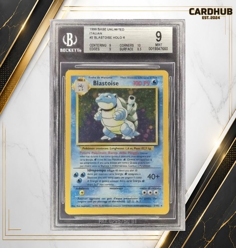 Carta pokemon blastoise holo - pokemon,