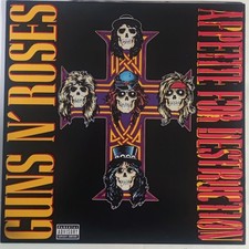 Guns N' Roses – Appetite For Destruction . LP Europa 2017 - Reissue