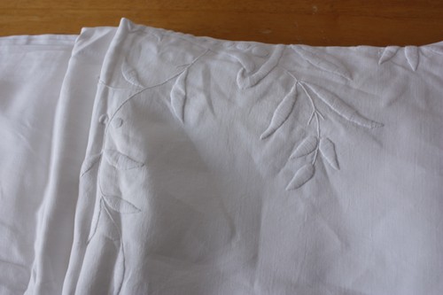 Vintage large white - vintage, cotton
