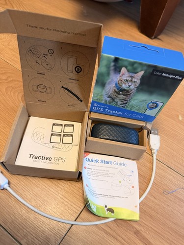 Tractive gps cat tracker - gps, blu
