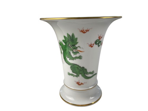 Vaso porcellana meissen drago - vaso,