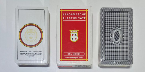 Carte bergamasche plastificate - carte,
