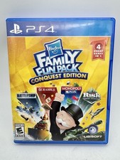 Hasbro Family Fun Pack Conquest Edition PS4 gioco Battleship Scrabble Monopoly