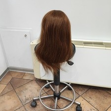 7 teste modelle da parrucchiere  capelli veri  per acconciature e uso piastra 