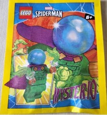 Lego Mysterio Minifigure 76178 682403 Marvel Spider-Man Sacchetto di Carta NUOVO