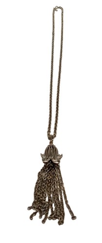 Collana nappa gabbia tulipano