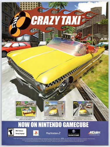Crazy taxi ps2 - crazy,