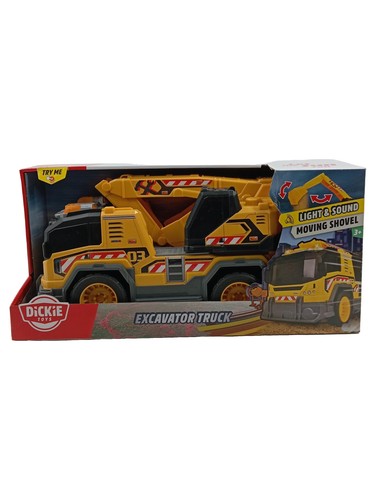 Dickie toys escavatore camion - dickie,