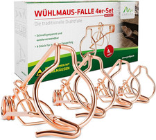 ® 4X Trappole per Talpe in