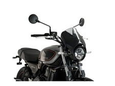 Puig Vision Schermo e Carena Nera Luce Fumo per Kawasaki Z650 RS (22-25)