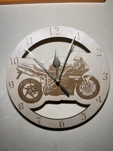 Orologio parete ducati 748 - orologio,