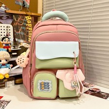 Bapa scuola nylon per bambina