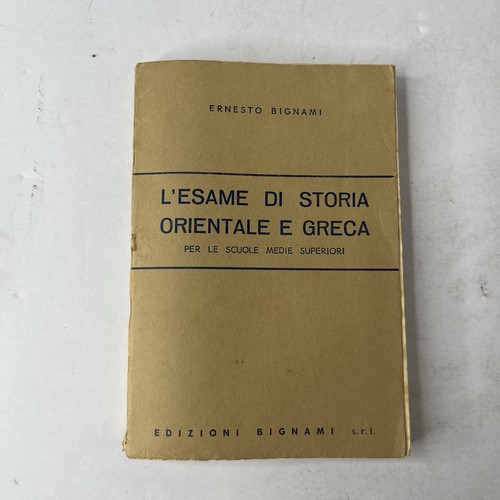Ernesto bignami esame - ernesto, l'esame