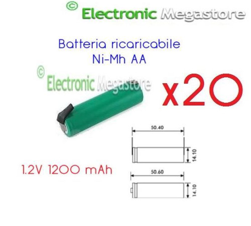 Pacco batteria aa - batteria,
