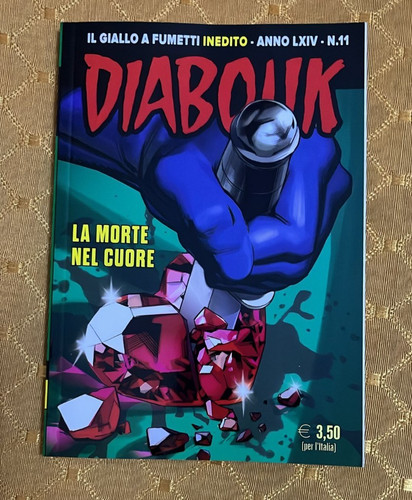 Fumetto diabolik anno lxiv - diabolik,