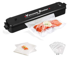 MACCHINA PER SOTTOVUOTO ALIMENTI PROFESSIONALE AUTOMATICA SOTTO VUOTO BOCCA 30CM