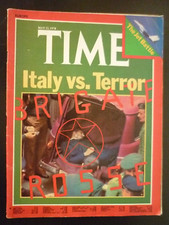 MORTE ALDO MORO BRIGATE ROSSE RARO TIME May 22 magazine 1978 ITALY vs. TERROR