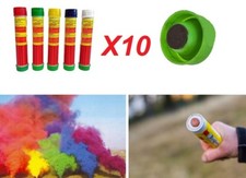 10 Fumogeno fumogeni rosso