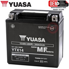 Batteria ytx14 yuasa - batteria, ytx14-bs