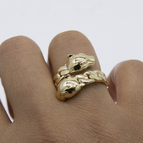Anello pantera catena - catena, cubana