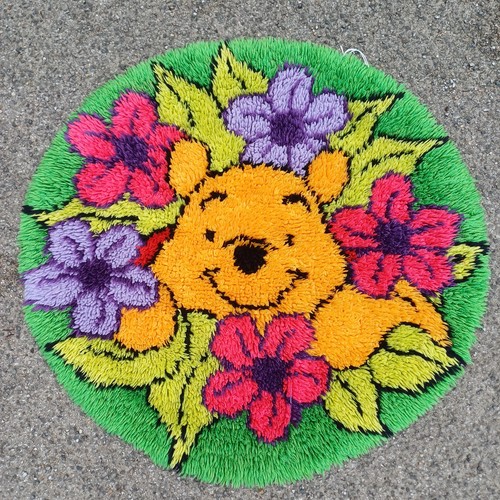 Winnie the pooh latch hook - latch,