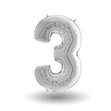 Pallone compleanno numero 3