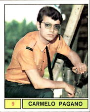 figurina cantanti New ed.Panini  1969 # 9 Carmelo Pagano