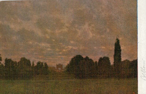Cartolina illustratore belloni - cartolina,