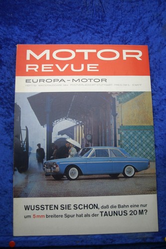 Motor revue 1964 - motor, nr.
