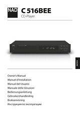 Manuale di istruzioni Operation Instructions per NAD C 516 BEE in italiano