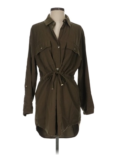 Zara women green trenchcoat - zara,