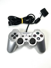 Controller Pad Playstation 2 joystick - Silver / Grigio - PS2 Dual Shock 2