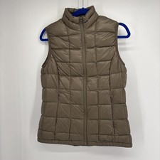 Womens Puffer Vest Womens Medium Olive Quechua Packable