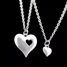 2 COLLANE DOPPIO CUORE MADRE
