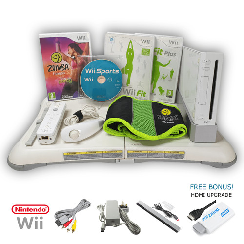Console nintendo wii fit con - console,