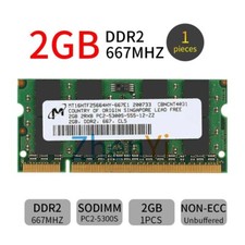 Modulo 2 GB Apple MacBook A1181 / MacBook Pro A1261 DDR2 computer portatile RAM SODIMM memoria