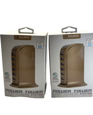 LOT OF 2 - GOLD Aduro 6-Port